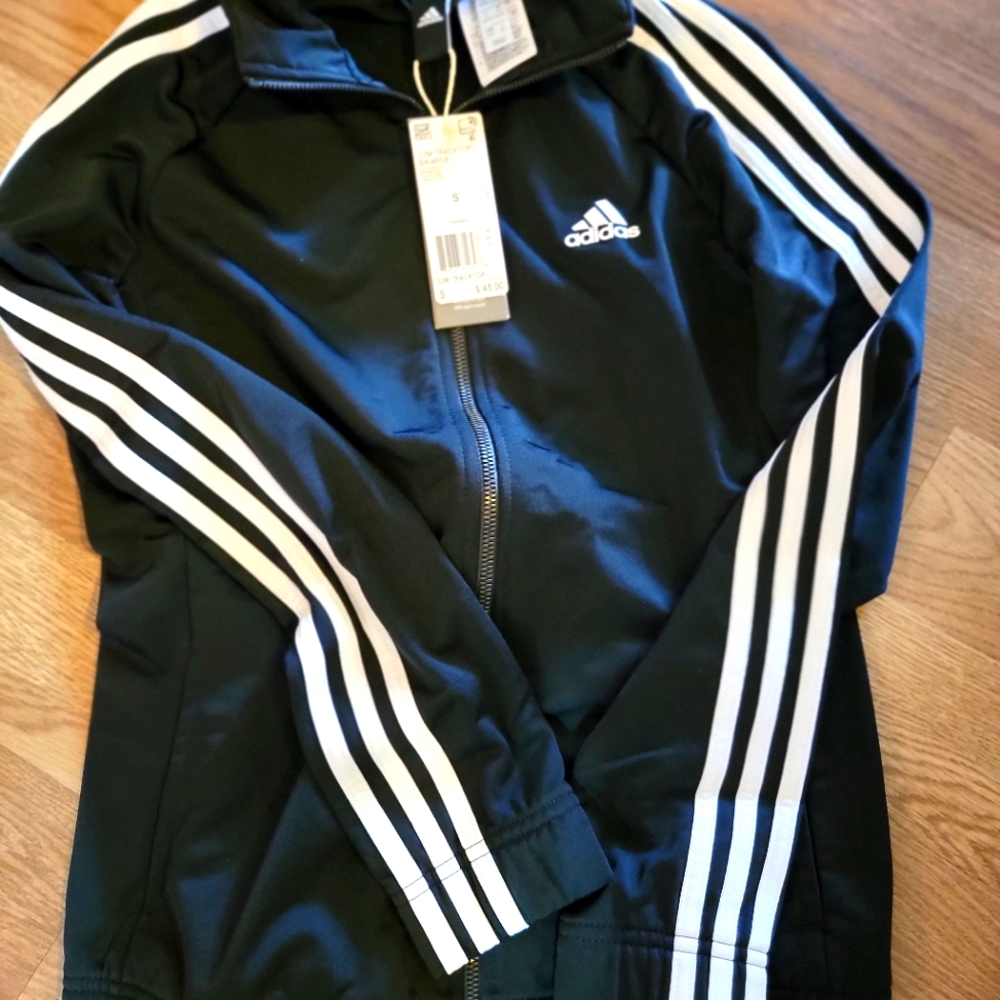 Adidas track jacket small